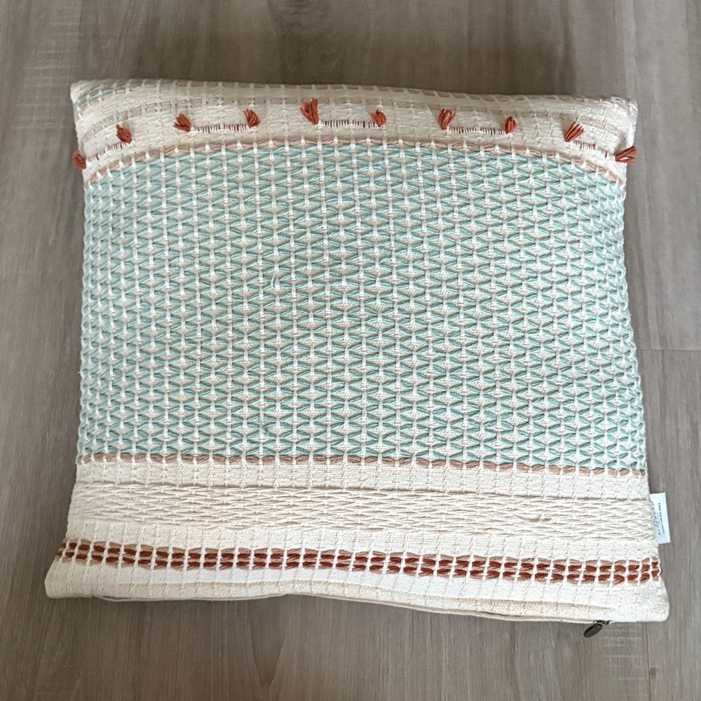 Magnolia Home by Joanna Gaines Woven Textured Throw Pillow